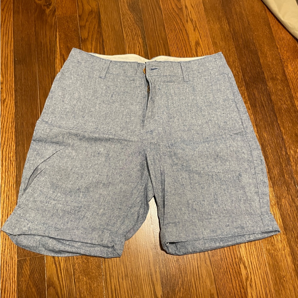 J. Crew Linen Beach Shorts